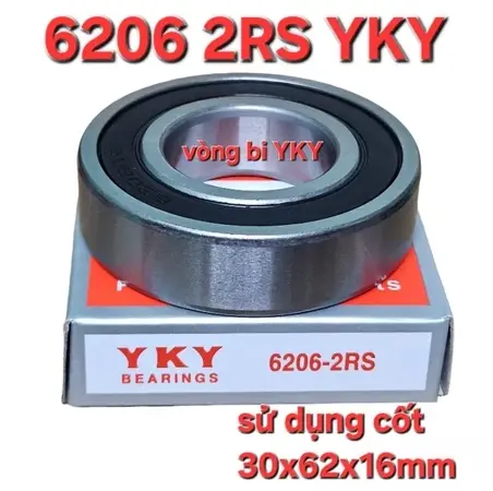 Bạc đạn thường 6206 2RS